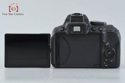 【中古】Nikon ニコン D5300 ブラック デジタル一眼レフカメラ