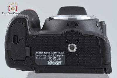 【中古】Nikon ニコン D5300 ブラック デジタル一眼レフカメラ