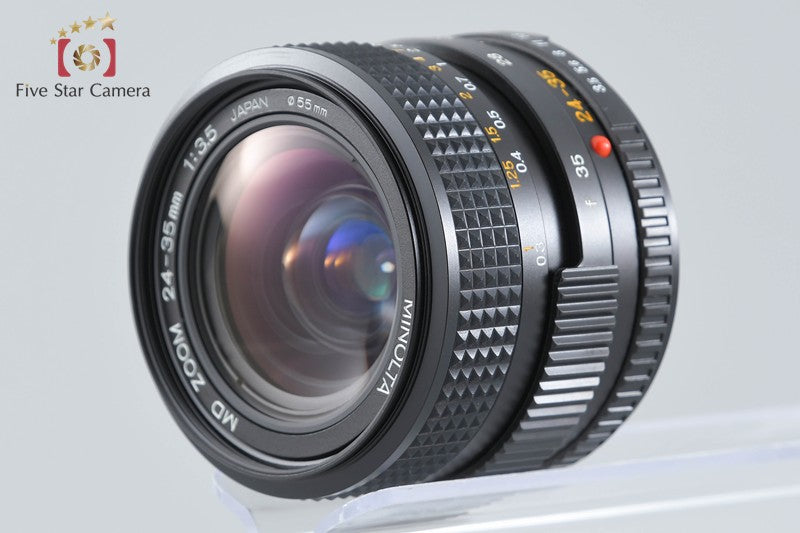 中古】MINOLTA ミノルタ New MD 24-35mm f/3.5 – Five Star Camera