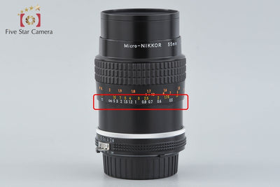 【中古】Nikon ニコン Ai-S MICRO NIKKOR 55mm f/2.8