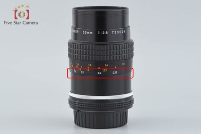 【中古】Nikon ニコン Ai-S MICRO NIKKOR 55mm f/2.8