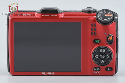 【中古】FUJIFILM 富士フイルム FINEPIX F550EXR レッド コンパクトデジタルカメラ 元箱付き