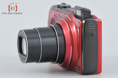 【中古】FUJIFILM 富士フイルム FINEPIX F550EXR レッド コンパクトデジタルカメラ 元箱付き
