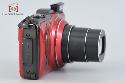 【中古】FUJIFILM 富士フイルム FINEPIX F550EXR レッド コンパクトデジタルカメラ 元箱付き