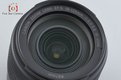 【中古】Canon キヤノン EF-S 18-135mm f/3.5-5.6 IS USM
