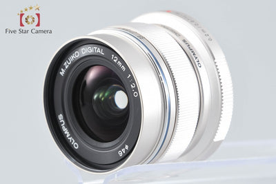 【中古】OLYMPUS オリンパス M.ZUIKO DIGITAL ED 12mm f/2.0 シルバー