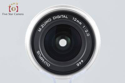 【中古】OLYMPUS オリンパス M.ZUIKO DIGITAL ED 12mm f/2.0 シルバー