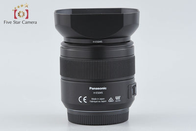 【開封未使用品】Panasonic パナソニック LUMIX LEICA DG MACRO-ELMARIT 45mm f/2.8 ASPH. MEGA O.I.S. H-ES045