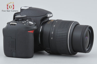 【中古】Nikon ニコン D3100 18-55 VR レンズキット ブラック シャッター回数僅少