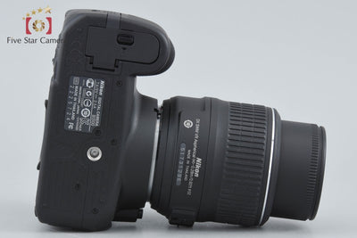 【中古】Nikon ニコン D3100 18-55 VR レンズキット ブラック シャッター回数僅少