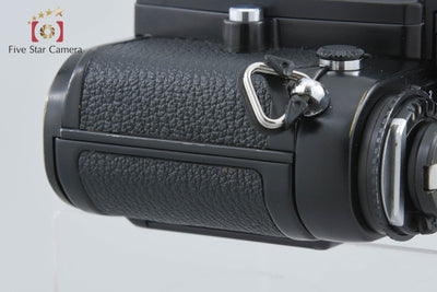 【中古】Nikon ニコン F3 アイレベル 初期レザー フィルム一眼レフカメラ MF-14 データバック付属