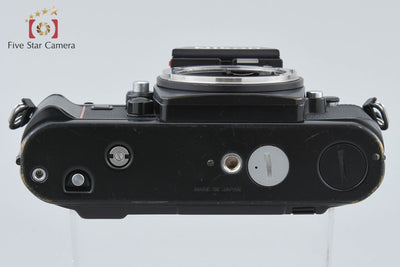 【中古】Nikon ニコン F3 アイレベル 初期レザー フィルム一眼レフカメラ MF-14 データバック付属