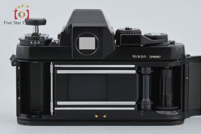 【中古】Nikon ニコン F3 アイレベル 初期レザー フィルム一眼レフカメラ MF-14 データバック付属