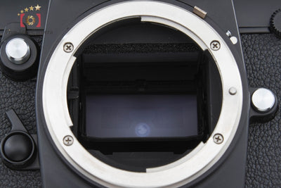 【中古】Nikon ニコン F3 アイレベル 初期レザー フィルム一眼レフカメラ MF-14 データバック付属