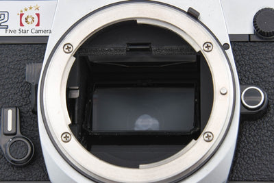 【中古】Nikon ニコン FE2 シルバー フィルム一眼レフカメラ