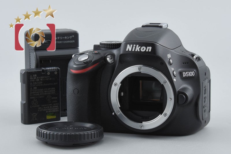 【中古】Nikon ニコン D5100 デジタル一眼レフカメラ シャッター回数僅少