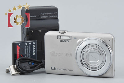 【中古】Casio カシオ EXILIM EX-ZS25 シルバー コンパクトデジタルカメラ