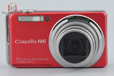 【中古】RICOH リコー Caplio R6 レッド コンパクトデジタルカメラ