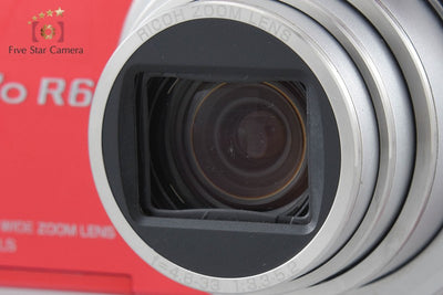 【中古】RICOH リコー Caplio R6 レッド コンパクトデジタルカメラ