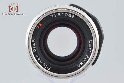 【中古】CONTAX コンタックス Carl Zeiss Planar 45mm f/2 T*