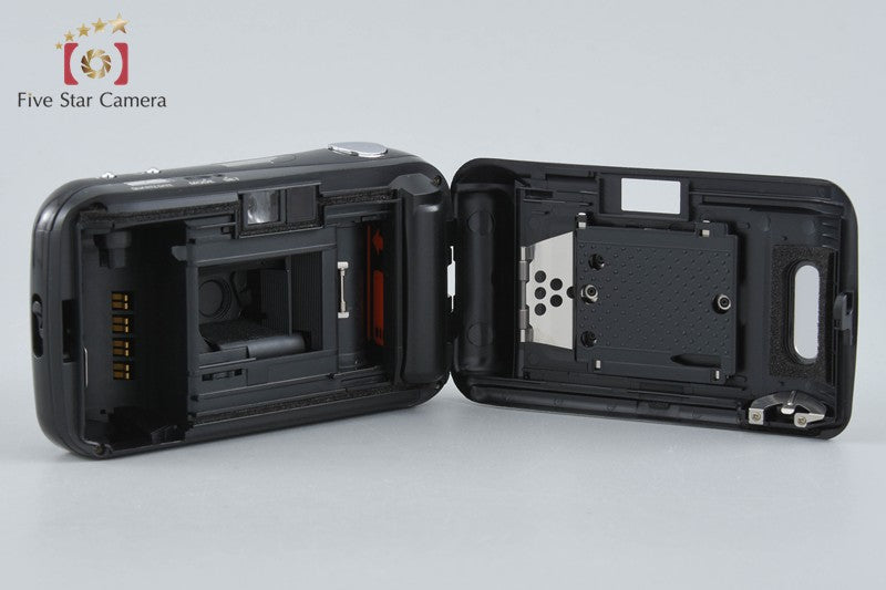 中古】OLYMPUS オリンパス μ[mju:] ブラック コンパクトフィルムカメラ