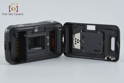 【中古】OLYMPUS オリンパス μ[mju:] ブラック コンパクトフィルムカメラ