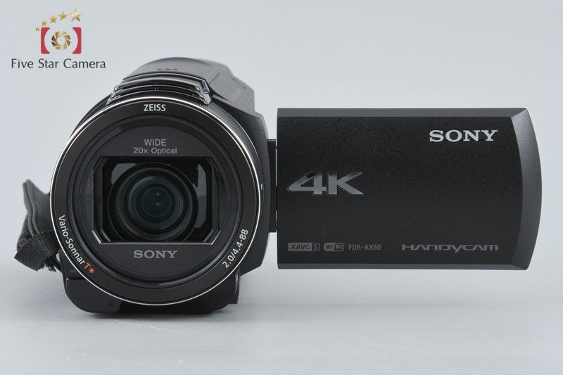 中古】SONY ソニー HANDYCAM FDR-AX60 ビデオカメラ – Five Star