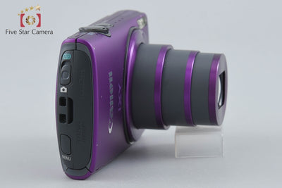 【中古】Canon キヤノン IXY 600F パープル コンパクトデジタルカメラ