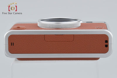 【中古】FUJIFILM 富士フイルム instax Mini Evo ブラウン インスタントカメラ 元箱付き