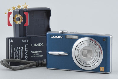 【中古】Panasonic パナソニック LUMIX DMC-FX30 アーバンブルー コンパクトデジタルカメラ