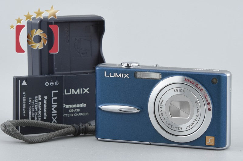 【中古】Panasonic パナソニック LUMIX DMC-FX30 アーバンブルー コンパクトデジタルカメラ