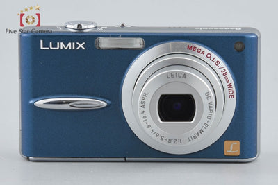 【中古】Panasonic パナソニック LUMIX DMC-FX30 アーバンブルー コンパクトデジタルカメラ