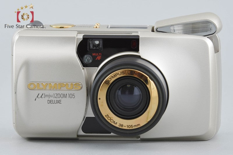 中古】OLYMPUS オリンパス μ[mju:] ZOOM 105 DELUXE コンパクト