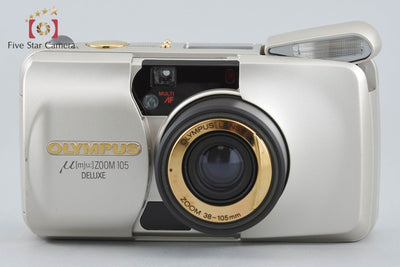 【中古】OLYMPUS オリンパス μ[mju:] ZOOM 105 DELUXE コンパクトフィルムカメラ
