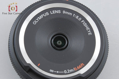 【中古】OLYMPUS オリンパス フィッシュアイボディーキャップレンズ BCL-0980（9mm F8.0 Fisheye）ブラック