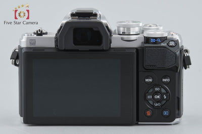 【中古】OLYMPUS オリンパス OM-D E-M10 Mark III EZ ダブルズームキット シルバー シャッター回数僅少