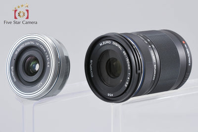【中古】OLYMPUS オリンパス OM-D E-M10 Mark III EZ ダブルズームキット シルバー シャッター回数僅少