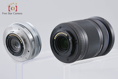 【中古】OLYMPUS オリンパス OM-D E-M10 Mark III EZ ダブルズームキット シルバー シャッター回数僅少
