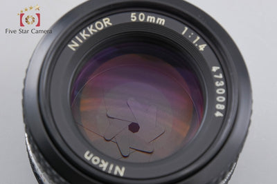 【中古】Nikon ニコン Ai NIKKOR 50mm f/1.4