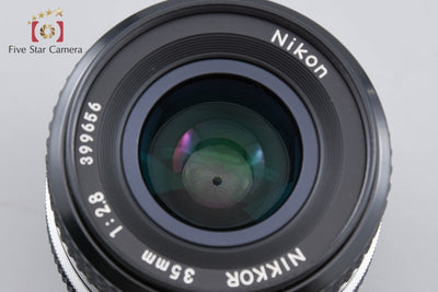 【中古】Nikon ニコン Ai NIKKOR 35mm f/2.8
