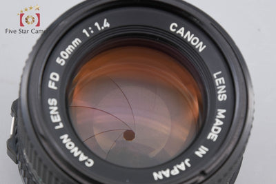 【中古】Canon キヤノン New FD 50mm f/1.4