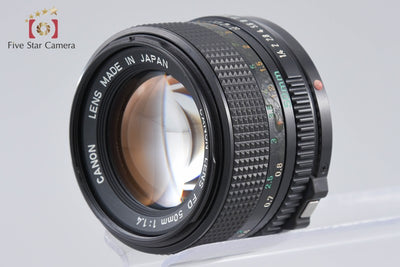 【中古】Canon キヤノン New FD 50mm f/1.4