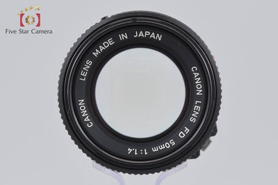 【中古】Canon キヤノン New FD 50mm f/1.4