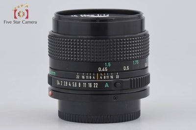 【中古】Canon キヤノン New FD 50mm f/1.4