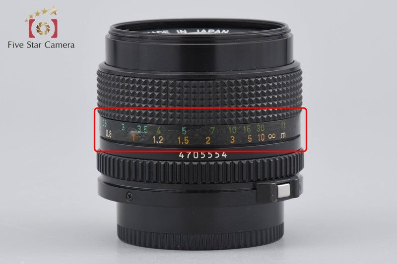 中古】Canon キヤノン New FD 50mm f/1.4 – Five Star Camera