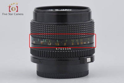 【中古】Canon キヤノン New FD 50mm f/1.4