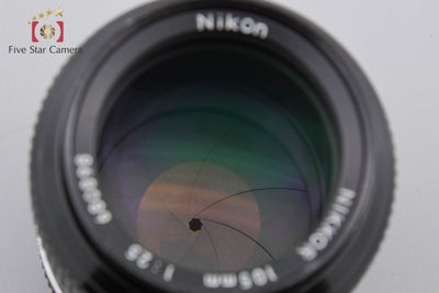 【中古】Nikon ニコン New NIKKOR 105mm f/2.5 Ai改