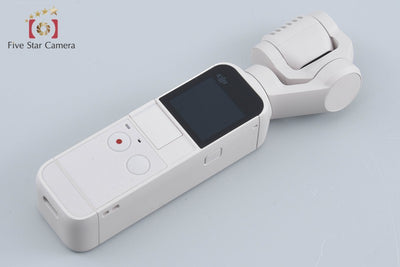 【中古】DJI ディージェーアイ OSMO POCKET 2 Exclusive Combo サンセットホワイト アクションカメラ ジンバルカメラ 元箱付き