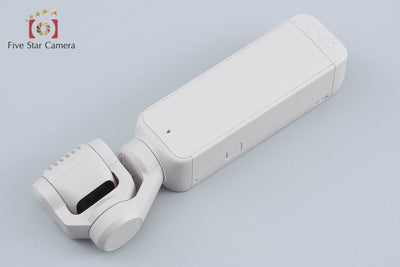 【中古】DJI ディージェーアイ OSMO POCKET 2 Exclusive Combo サンセットホワイト アクションカメラ ジンバルカメラ 元箱付き