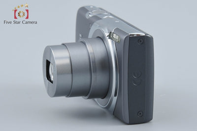 【中古】Canon キヤノン IXY 130 グレー コンパクトデジタルカメラ 元箱付き